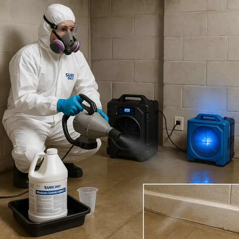 Sanitization and Odor Removal process in Winona, MS