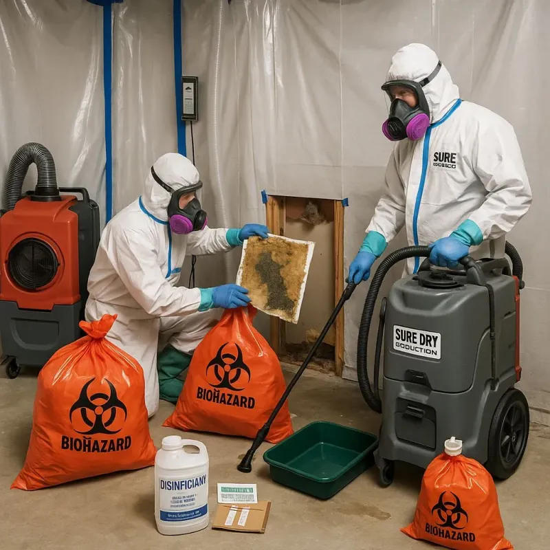 Contaminated Water Handling Protocols process in Winona, MS