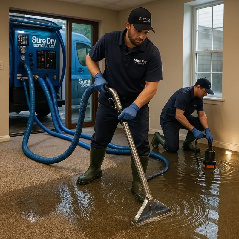 Water Extraction and Removal process in Winona, MS